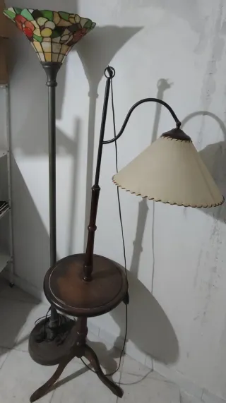 Set 2 Lámparas Antiguas