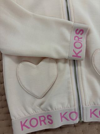Conjunto Michael Kors rosa y blanco