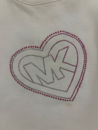 Conjunto Michael Kors rosa y blanco