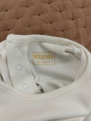 Conjunto Michael Kors rosa y blanco