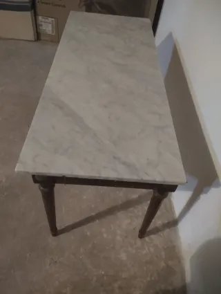 Mesa auxiliar redonda madera Mesa rectangular baja