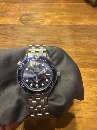 Reloj Automático PAULARES 007 Azul Plata