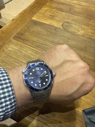 Reloj Automático PAULARES 007 Azul Plata