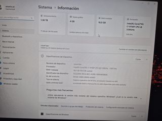 Ordenador HP Omen Core i7 Completo