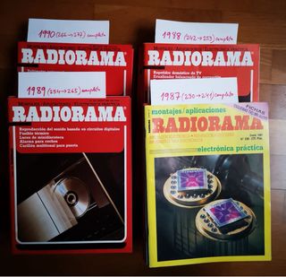 Lote revistas Radiorama