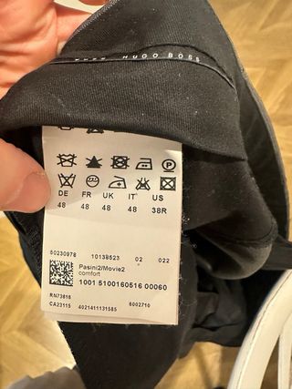 Traje Hugo Boss Gris