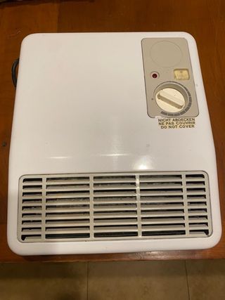 Calefactor para baño