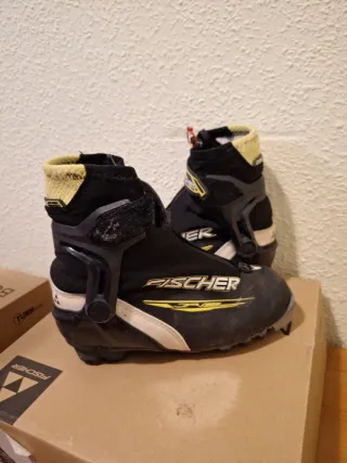 Bota esquí fondo Fischer JR Combi EU 35