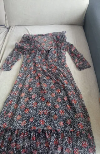Vestido Lefties estampado floral Talla M