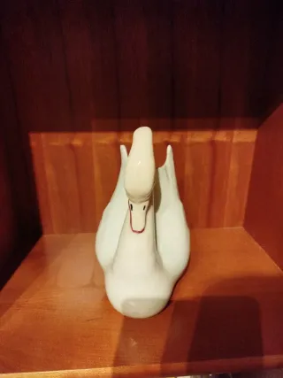 Figura Cisne Antigua Cerámica