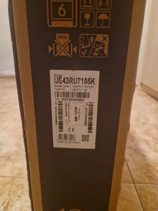 TV Samsung 43 Modelo UR43RU7105K