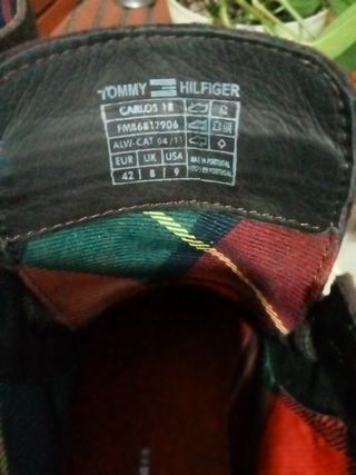 Botas Tommy Hilfiger Castanhas Pele