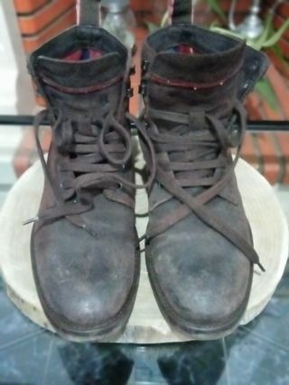 Botas Tommy Hilfiger Castanhas Pele