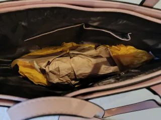 Bolso y neceser a juego LOVEVook Rosa. A estrenar.