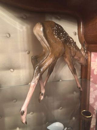 Ciervo ROSENTHAL Coleccionista Fdo. F. Heidenreich