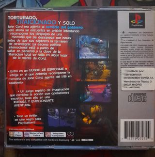 A Sangre Fría PS1 PAL Español