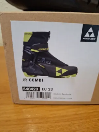 Bota esquí fondo niño Fischer JR Combi 33