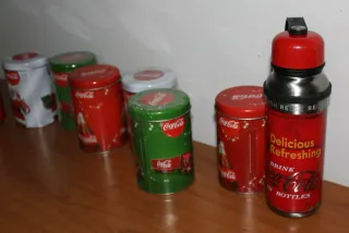 Coca-Cola  Barattoli,bicchieri, sottobicchiere,ecc