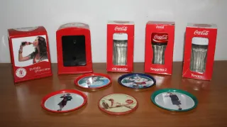 Coca-Cola  Barattoli,bicchieri, sottobicchiere,ecc