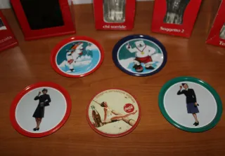 Coca-Cola  Barattoli,bicchieri, sottobicchiere,ecc