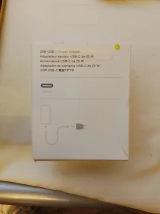 Cargador Apple USB-C 20W