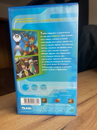 Digimon O Filme VHS - Dublado em Português