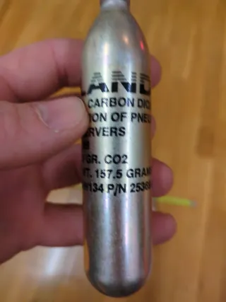 2 Botellas CO2 35gr Airbag