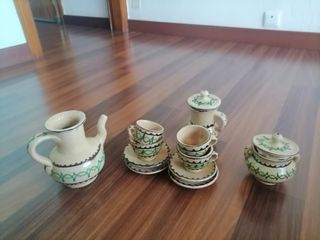 Juego de té hecho a mano