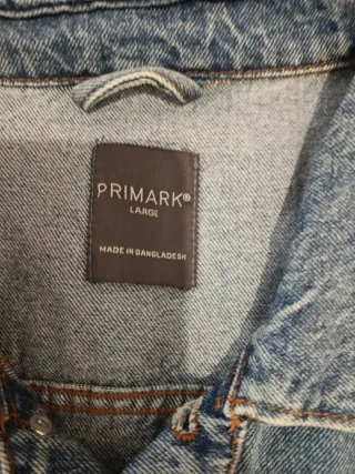 Cazadora vaquera hombre Primark azul