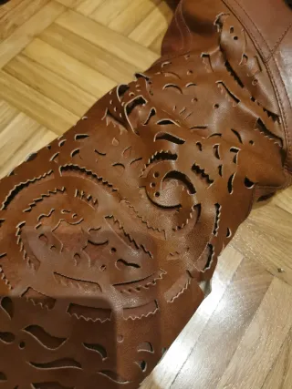 Botas altas de piel marrones