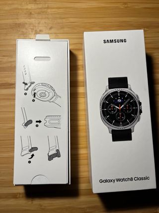 Samsung Galaxy Watch8 Classic Plata/Negro
