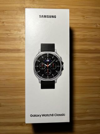 Samsung Galaxy Watch8 Classic Plata/Negro