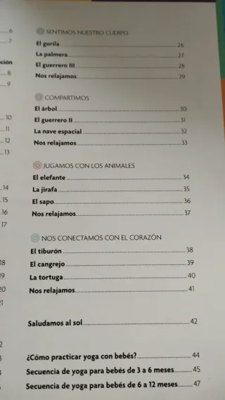 Libro Yoga para niños y bebés