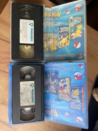 Pokémon VHS em Português - 2 Filmes