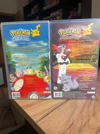 Pokémon VHS em Português - 2 Filmes