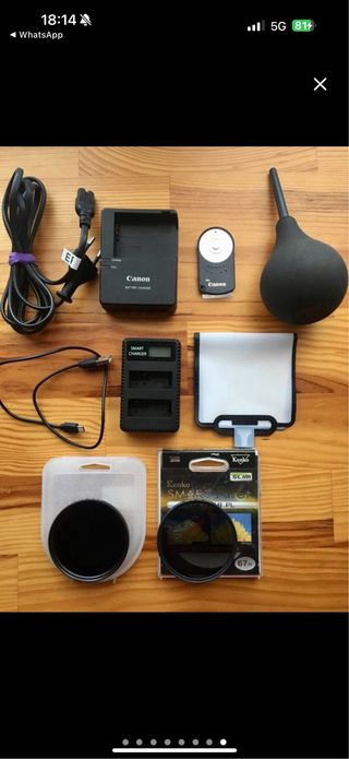 Cámara Canon EOS 600D + Lentes