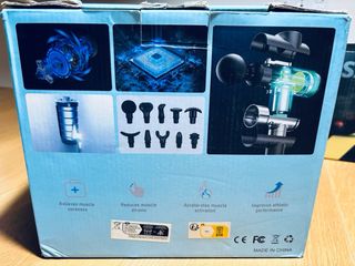 PISTOLA DE MASAJE MUSCULAR ELÉCTRICO