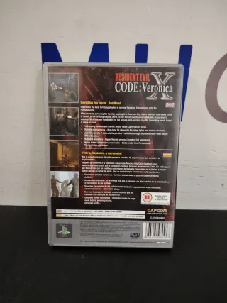 Resident Evil Code Veronica X PS2 Platinum