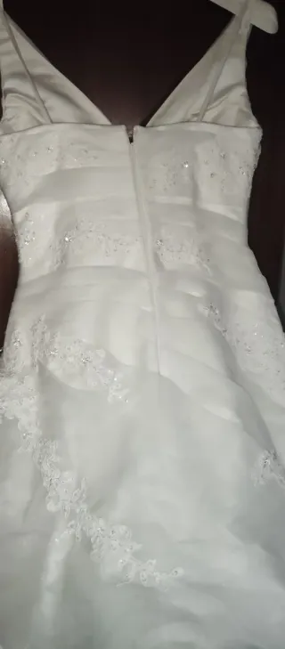 Vestido de Novia Blanco  Talla 40/42