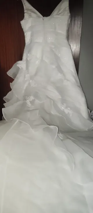 Vestido de Novia Blanco  Talla 40/42