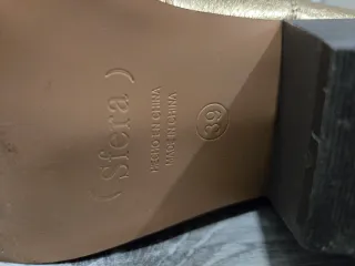 Botines dorados Sfera