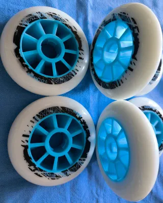 6 Ruedas Patines en Línea 100 mm 85A