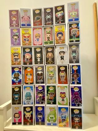 108 funko pop 3 CAJAS COMPLETAS