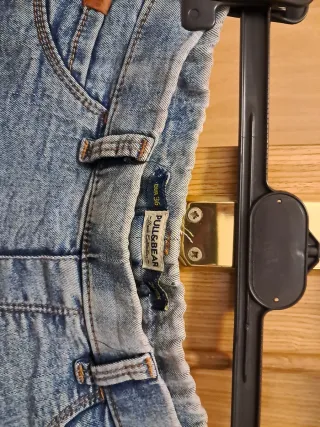 Pantalón vaquero elástico Pull&Bear T.36