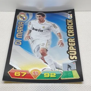 ⚽️ CROMO DE FUTBOL DI MARIA SUPER CRACK 2011-12