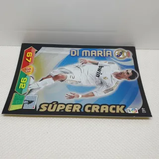 ⚽️ CROMO DE FUTBOL DI MARIA SUPER CRACK 2011-12