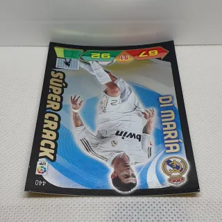 ⚽️ CROMO DE FUTBOL DI MARIA SUPER CRACK 2011-12