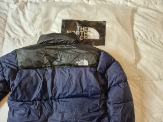Chaqueta The North Face Azul y Negra