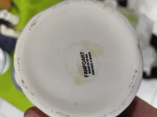 Conjunto Cerámica Fanfoart Pintado a Mano