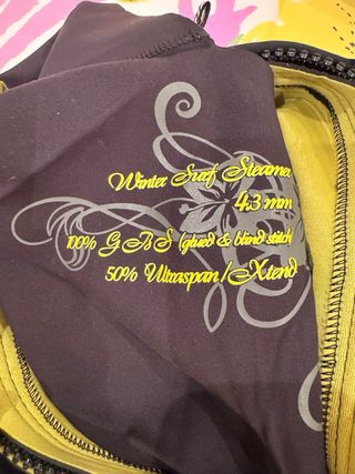 Neopreno Surf Tribord Mujer Invierno 4,3mm T36